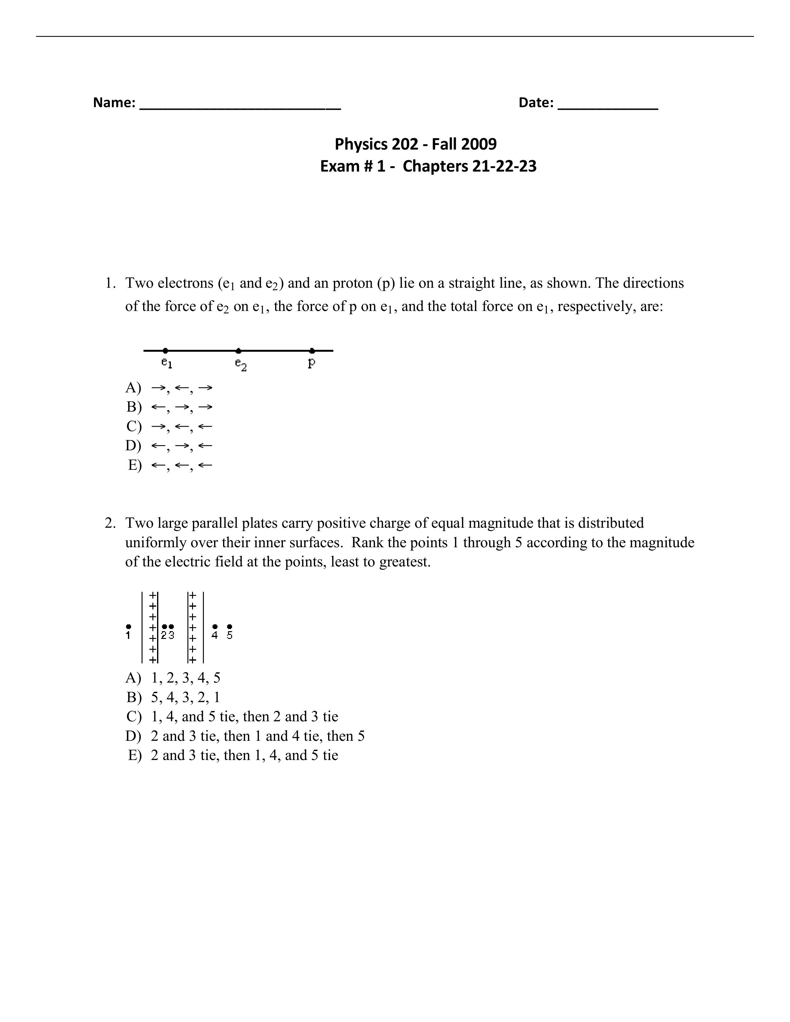 Physics 202-Fall 2009-Exam 1(1)_dwbo4xrdhfh_page1