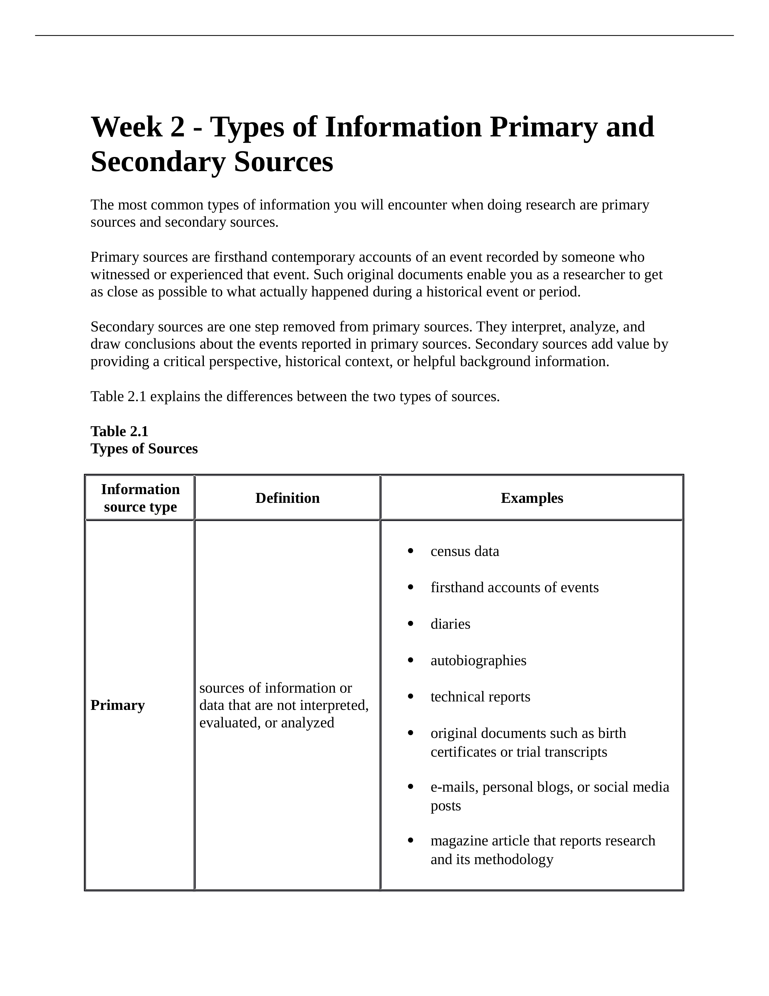 Week 2 - Types of Information Primary and Secondary Sources_dwer21pbvee_page1