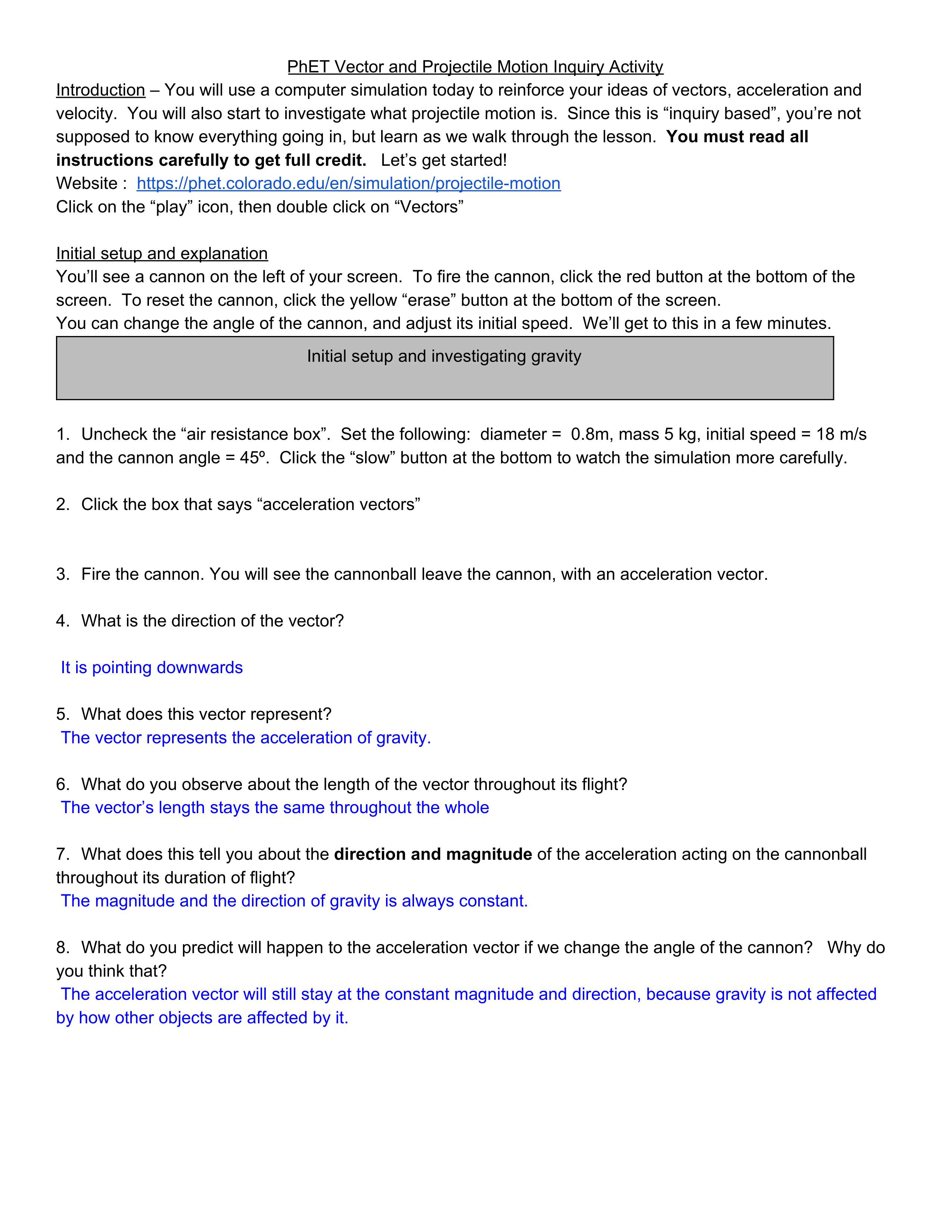 Anish Sarkar - Phet Simulator projectile Motion Investigation.pdf_dwis6bpuvvz_page1