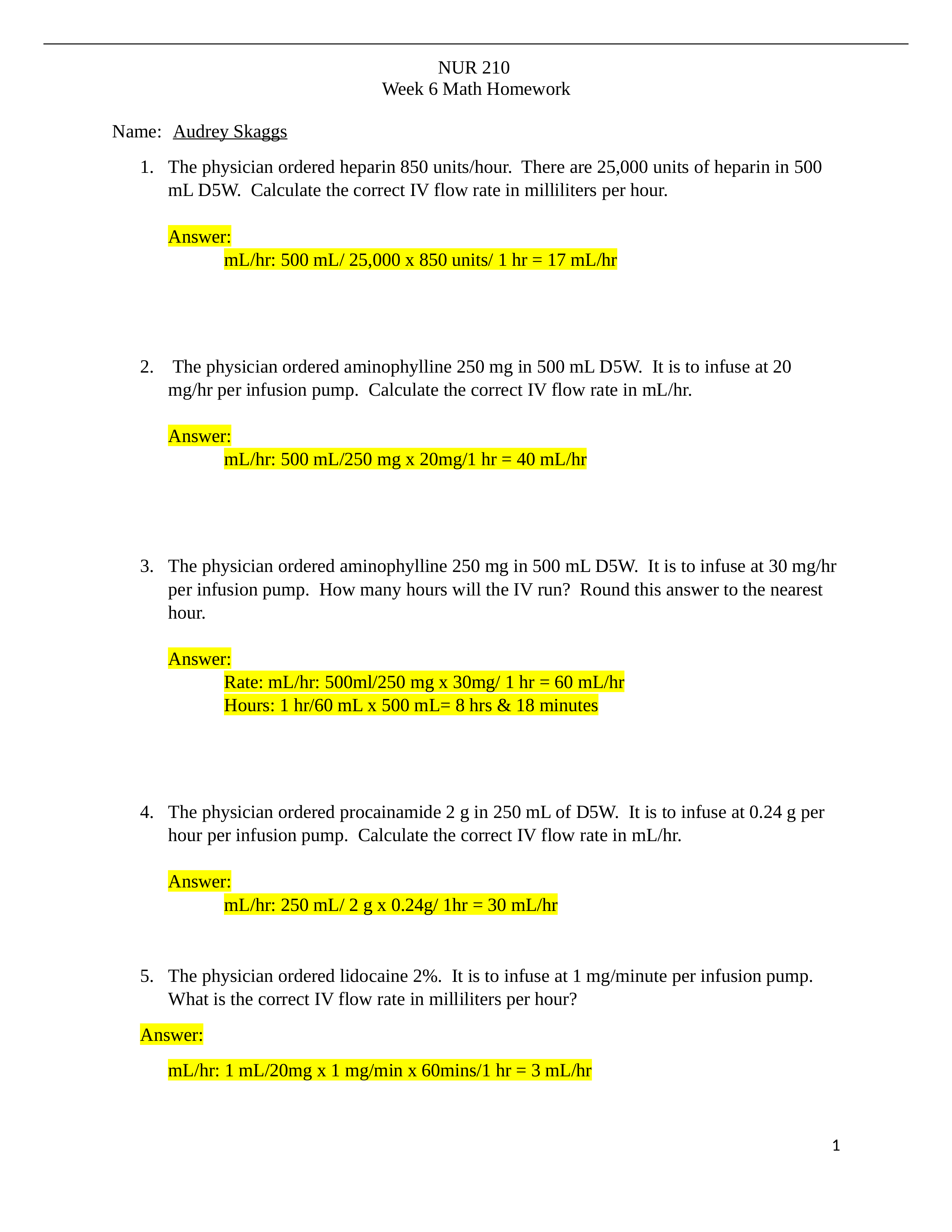 Homework - Adv IV, Heparin, SS Insulin (1) week 6.docx_dxdrnbd4zse_page1