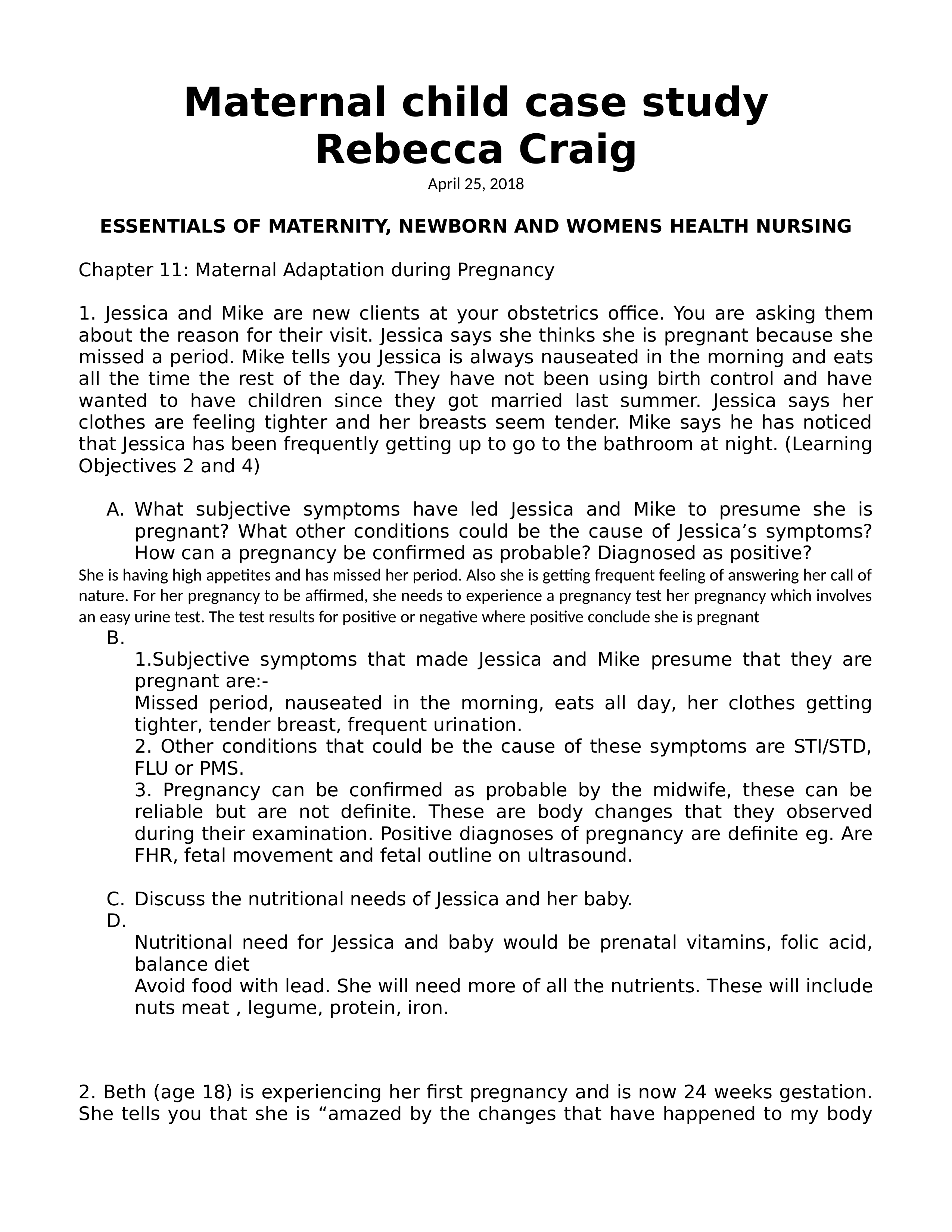 Maternal Child Case Stud - Rebecca Craig.docx_dxiwrljnlmp_page1