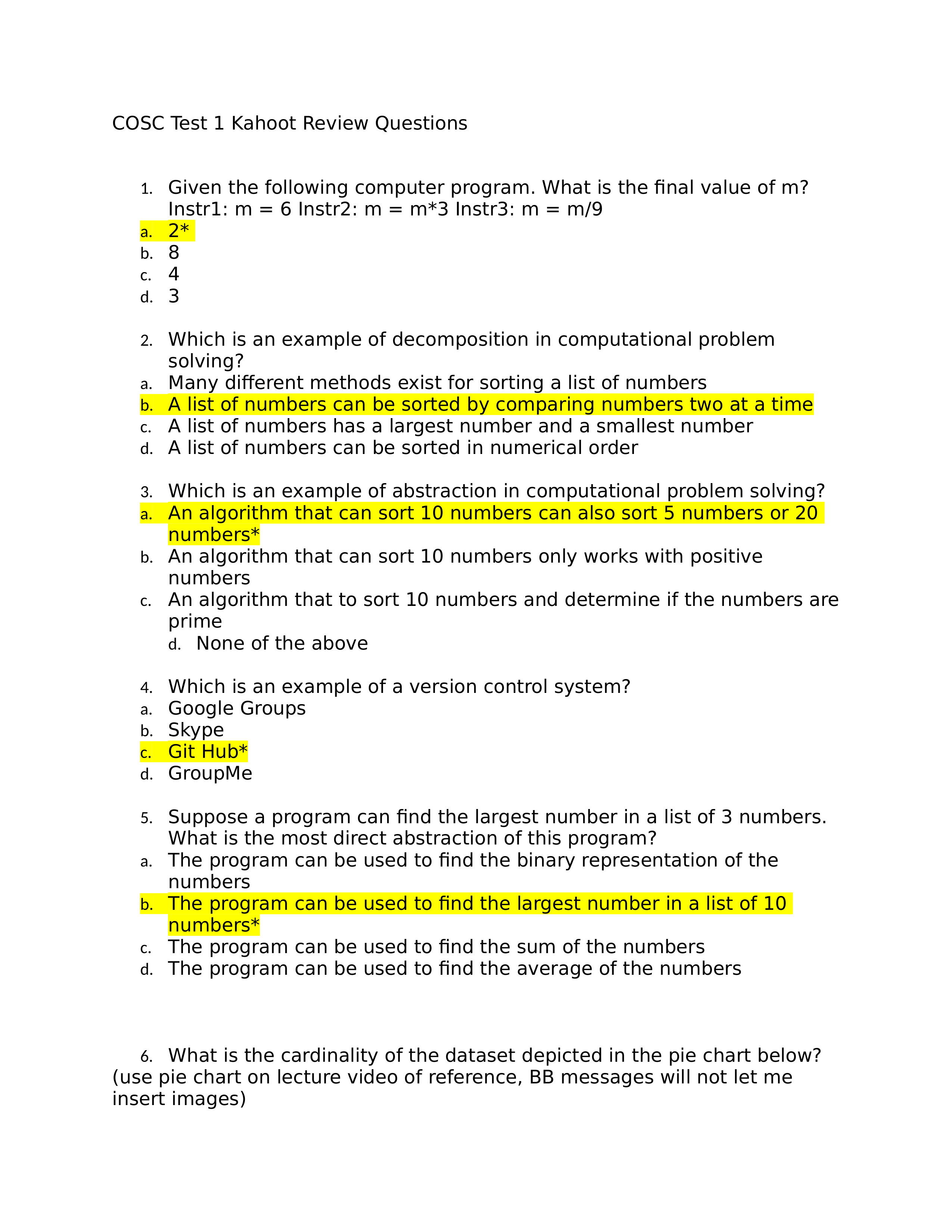 COSC Test 1 Kahoot Review Questions.docx_dxo9ffplba8_page1