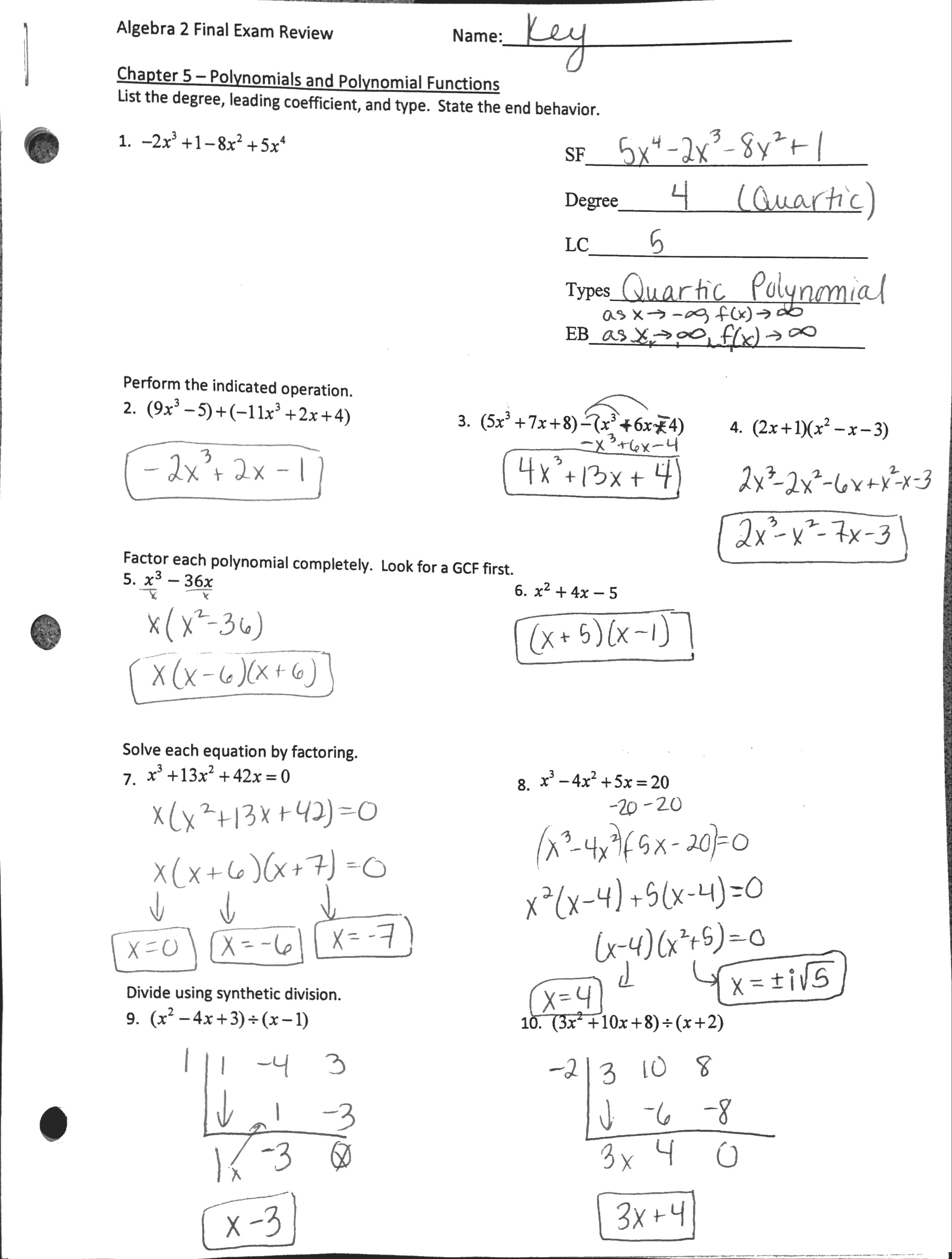 Algebra 2 final exam Review Answer key.pdf_dxogcjav1bz_page1