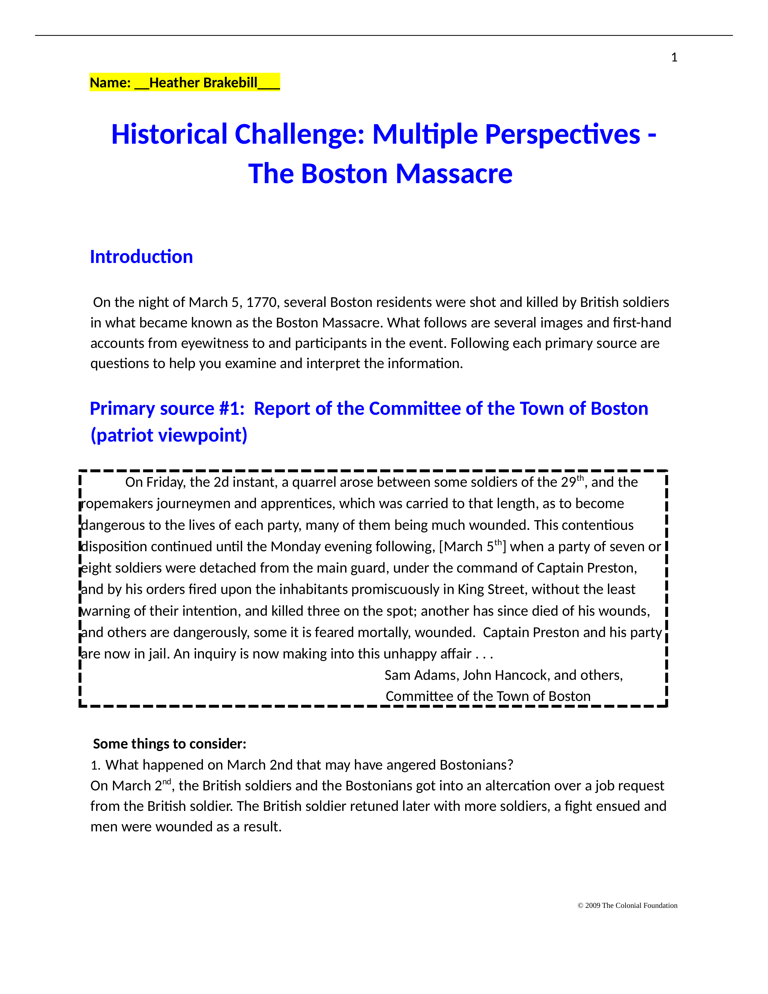 ANSWER SHEET Historical Challenge Multiple Perspectives - The Boston Massacre-2.rtf_dxsf2q74gdi_page1