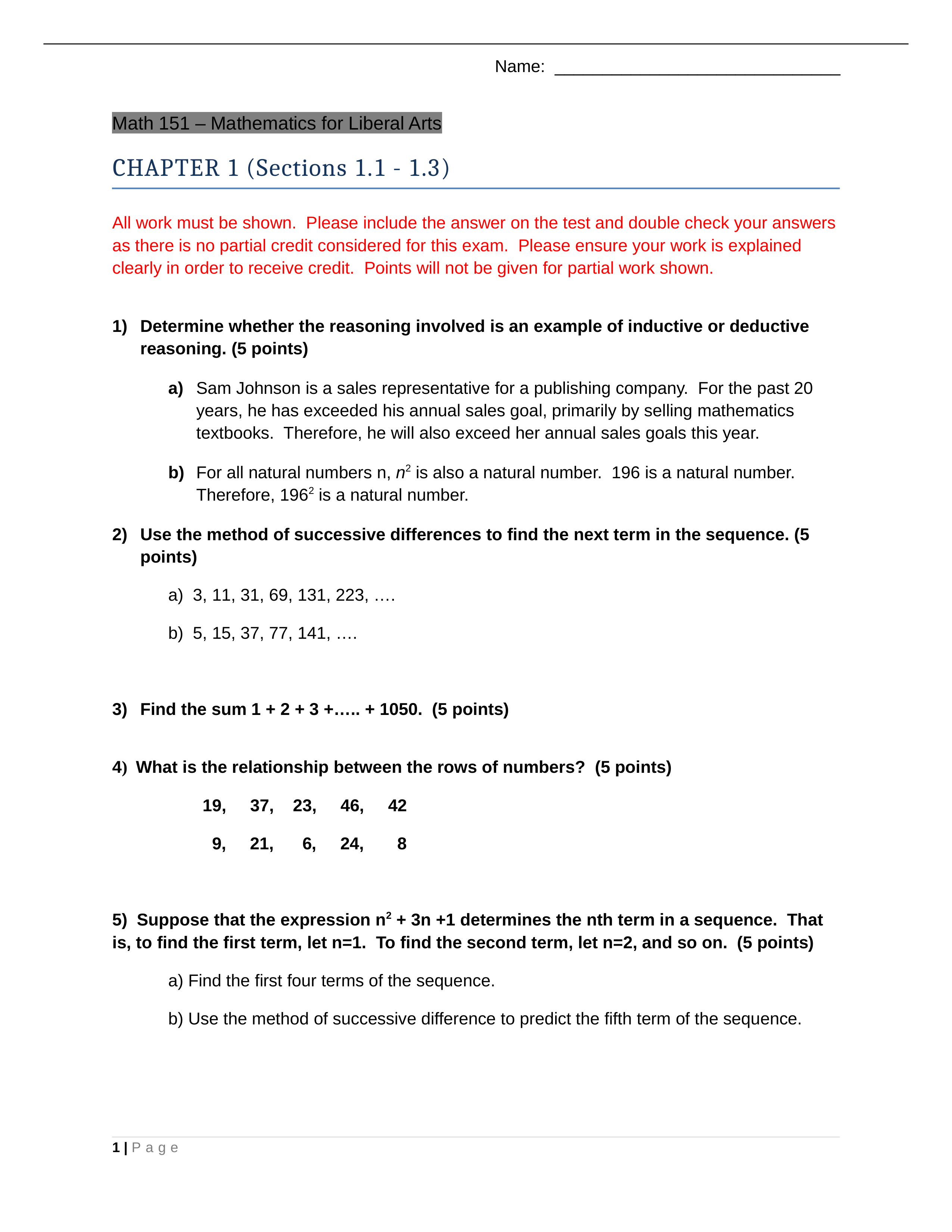 Math 151 Chapter 1 Test .docx_dxvb8zczqo8_page1