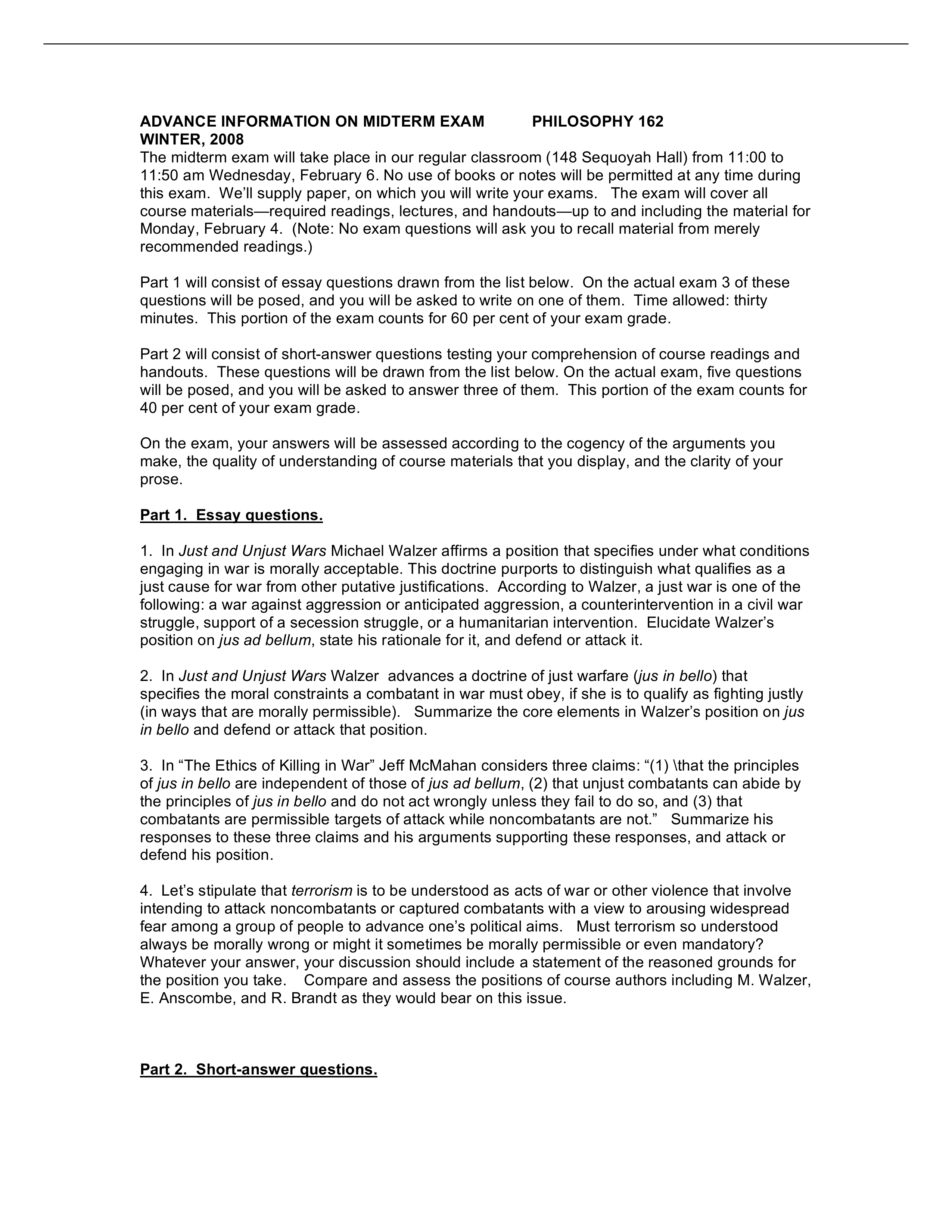 ADVANCE INFORMATION ON MIDTERM EXAM PHILOSOPHY 162_dxw0my0116j_page1