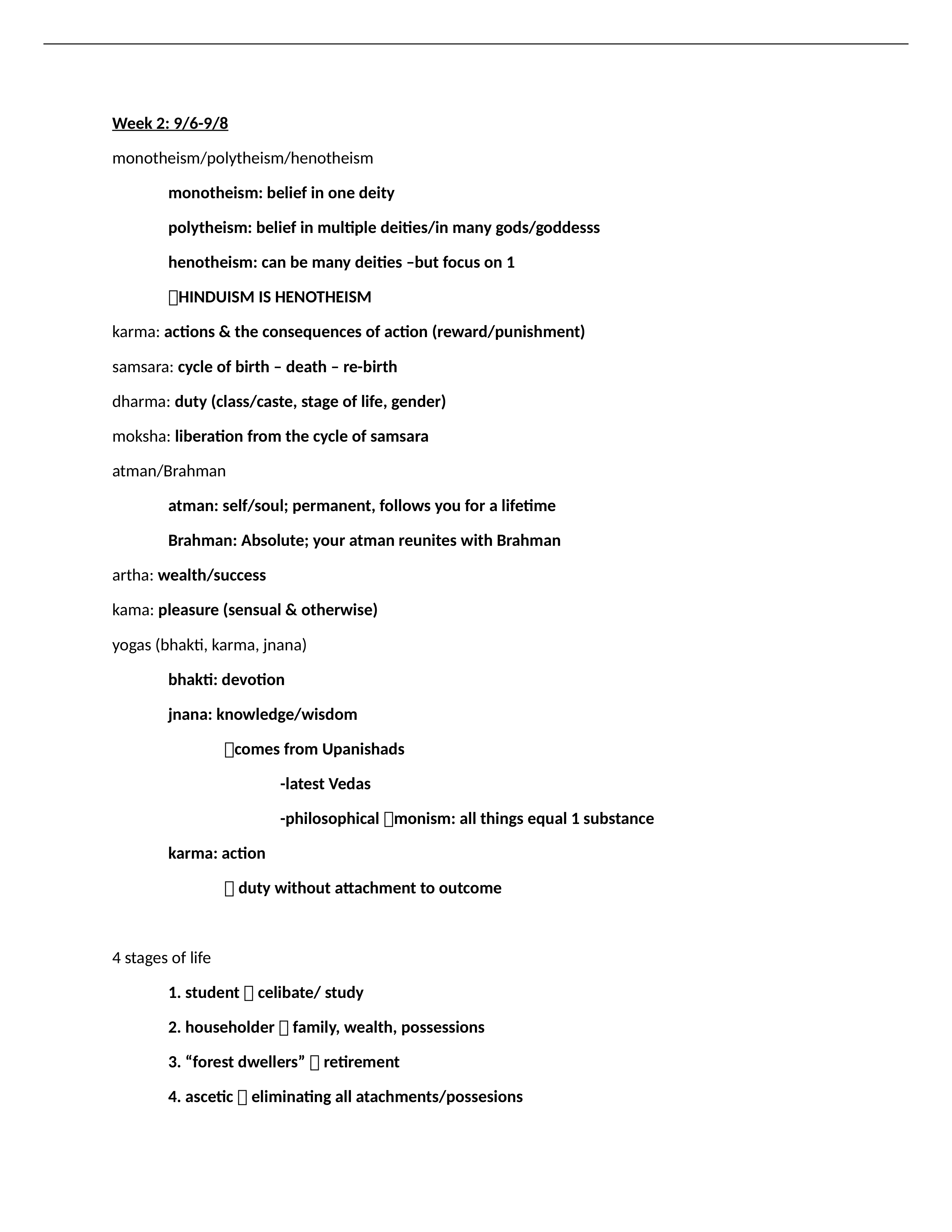 RLST 105 Week 2: Hinduism Study Guide_dy50ybhybtc_page1