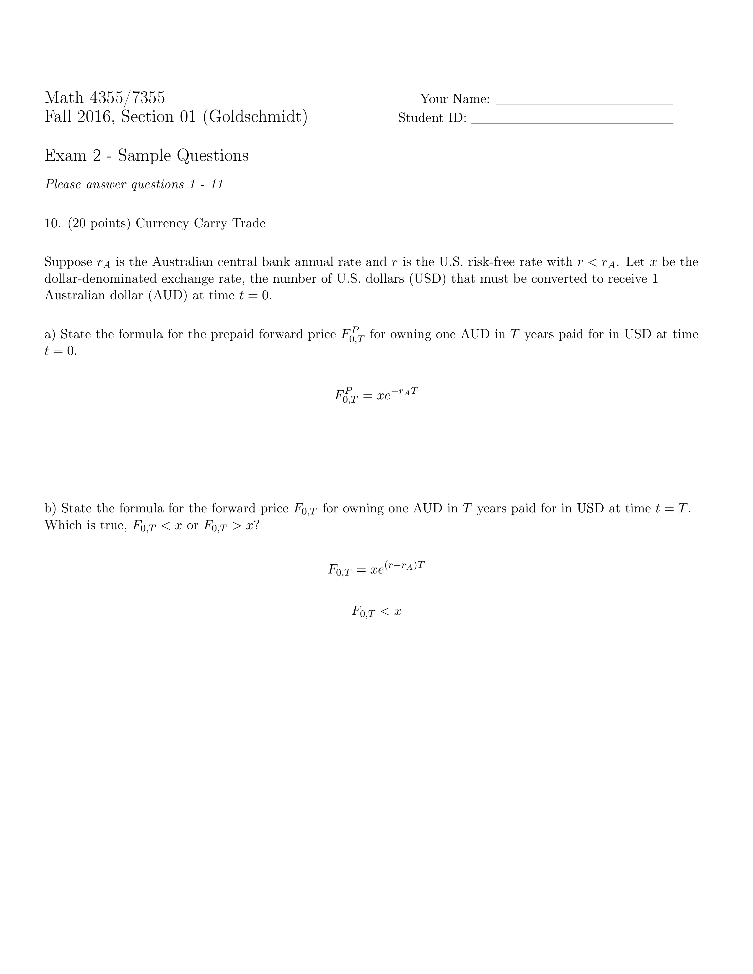 Math 4355_FS2016_Exam 2_Sample Questions 10_11.pdf_dypd5pfw6dy_page1