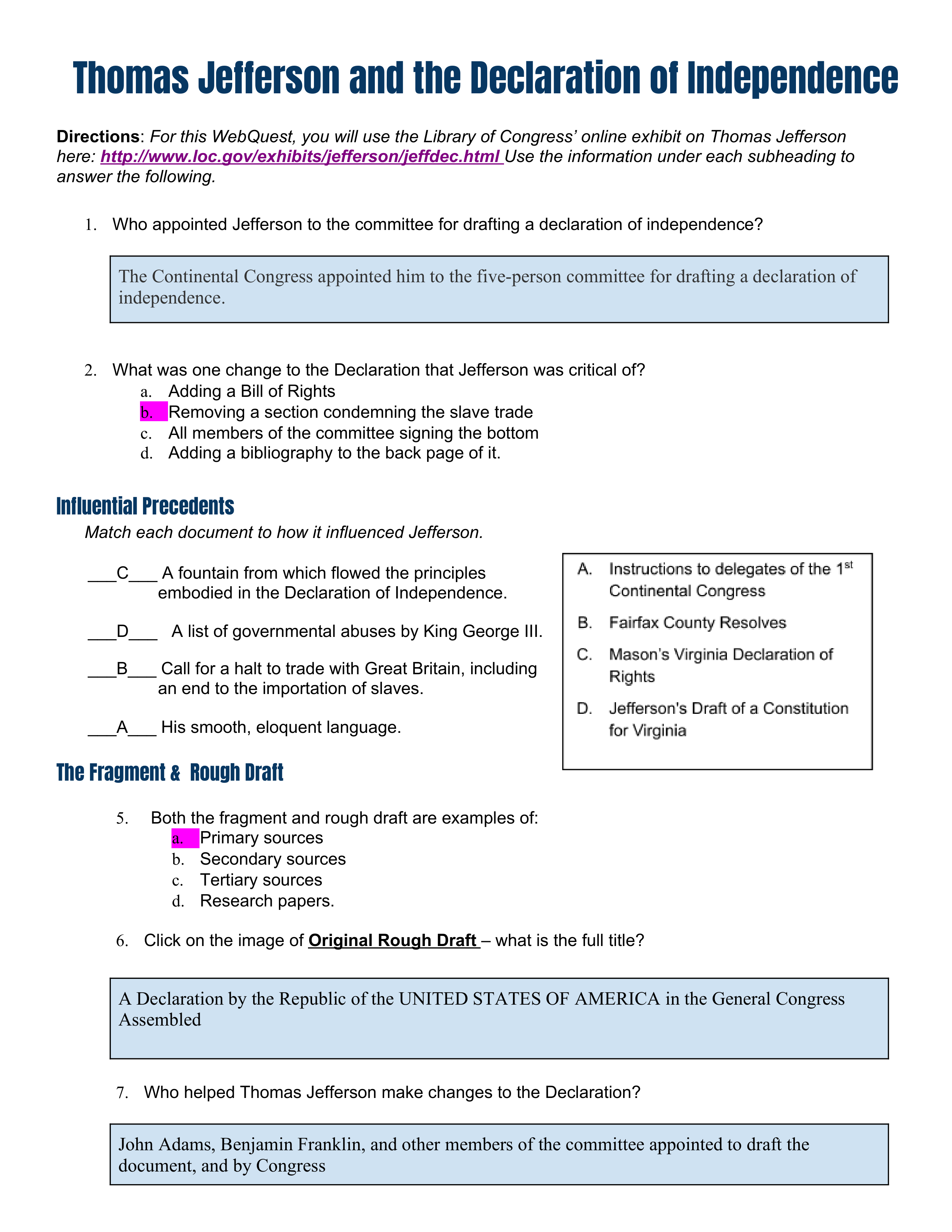 Copy of Copy of Jefferson and the Declaration WebQuest.pdf_dypfwn5gg3r_page1