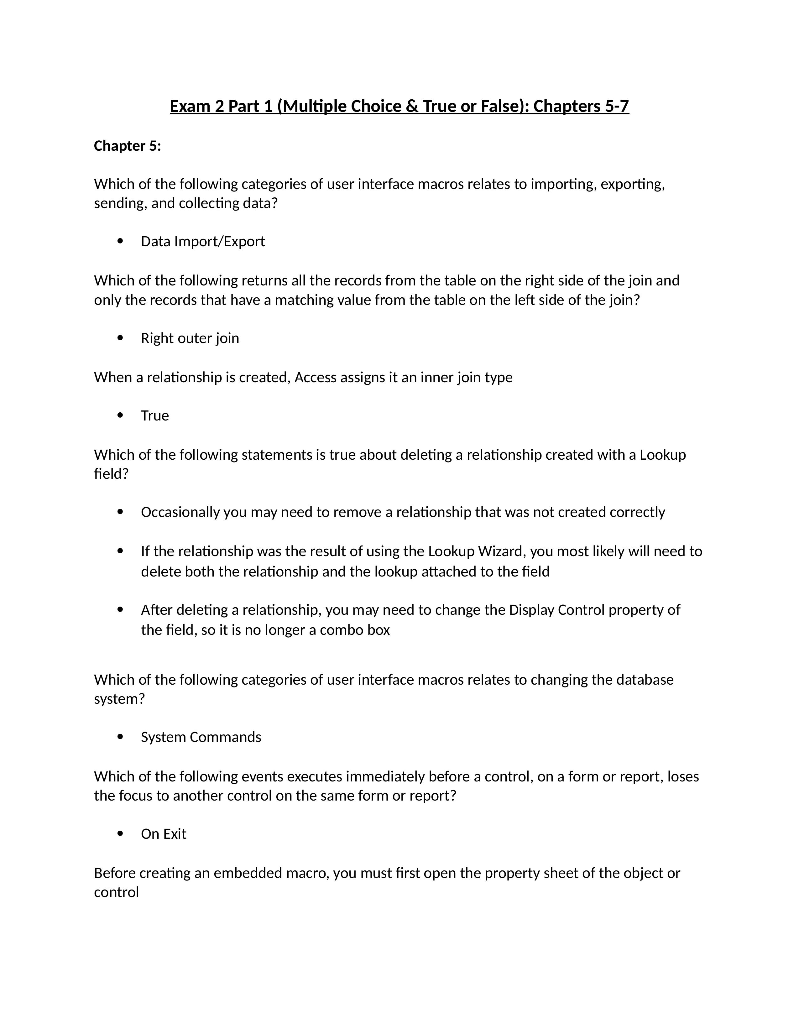 Exam 2 Part 1 (Multiple Choice & True or False)- Chapters 5-7.docx_dyunh2f4sfu_page1