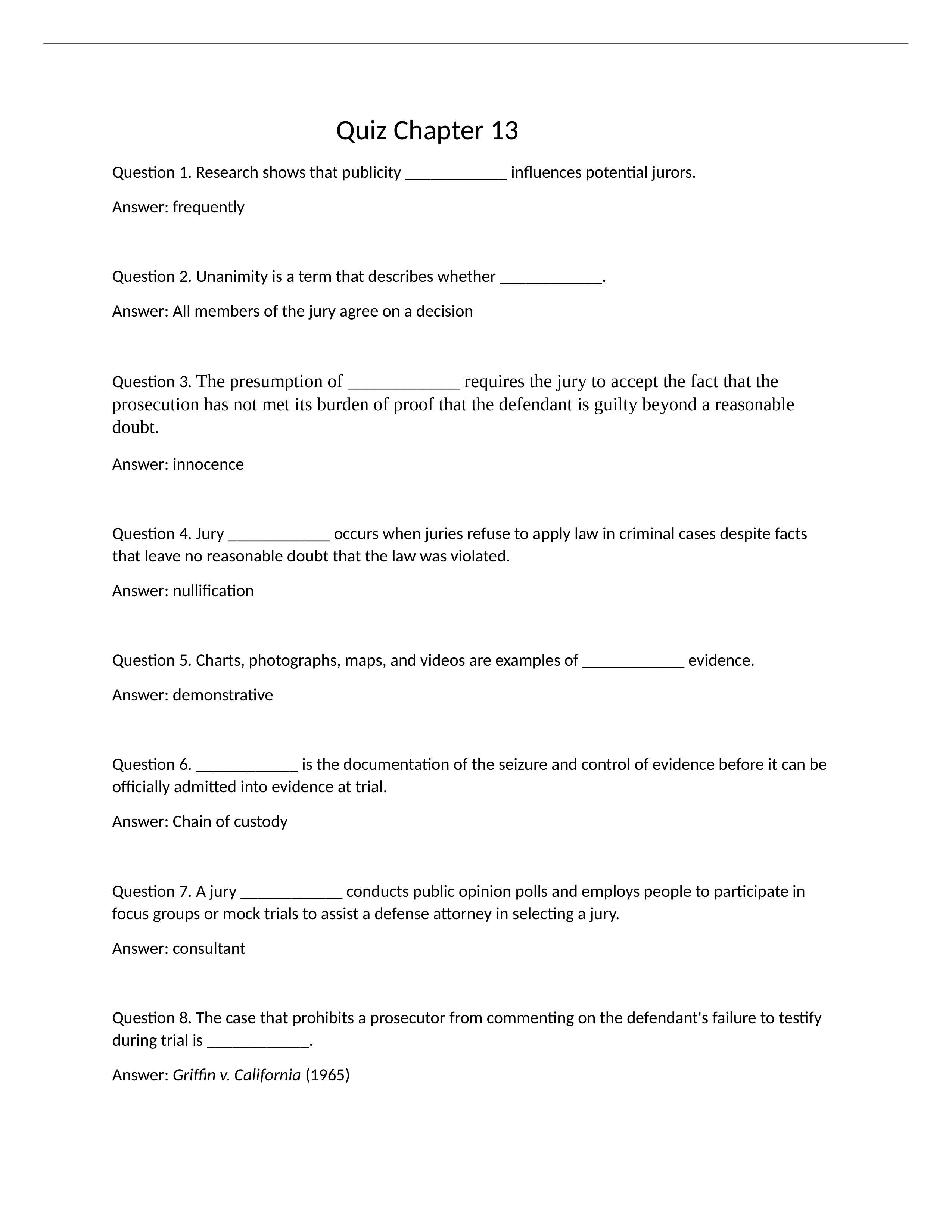 CJUS 330 - Quiz Chapter 13.docx_dyuqpdnh3fv_page1