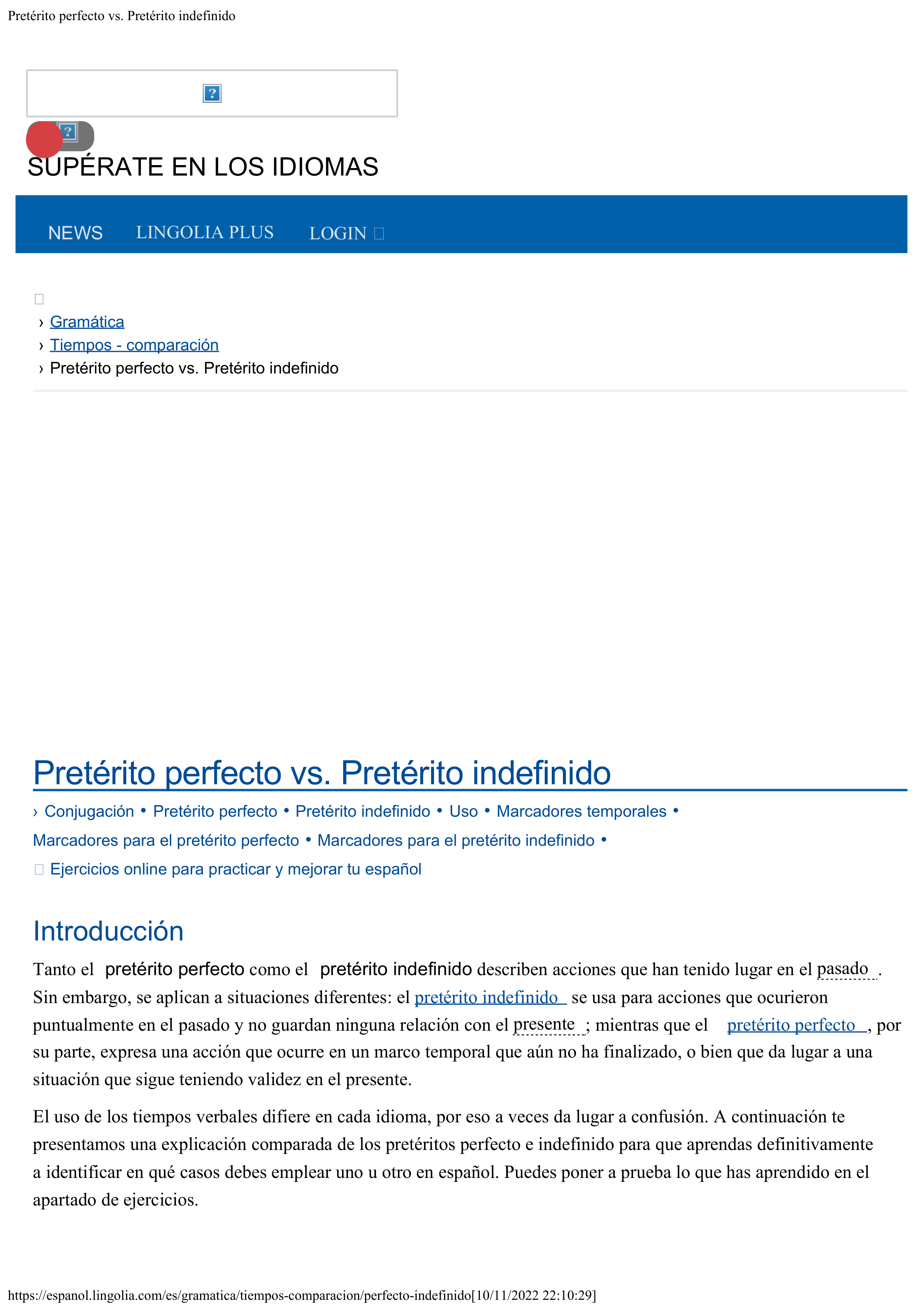 Pretérito perfecto vs Pretérito indefinido.pdf_dyygf43du71_page1