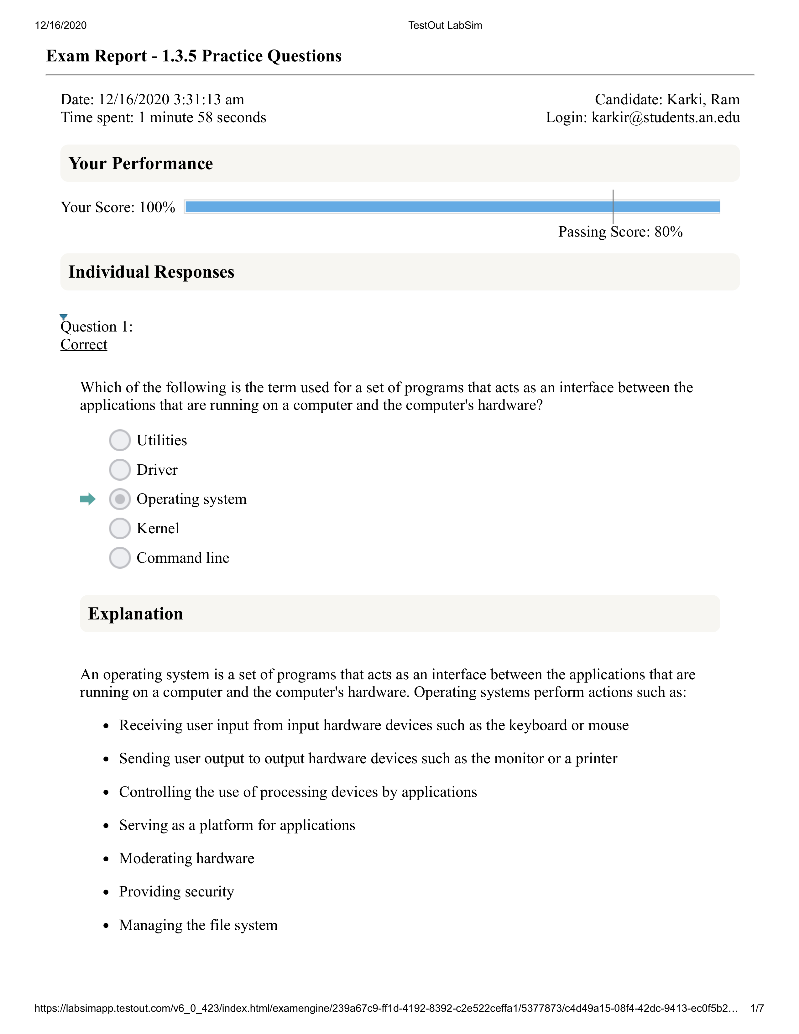 Exam Report - 1.3.5 Practice Questions.pdf_dyzwbfclcda_page1