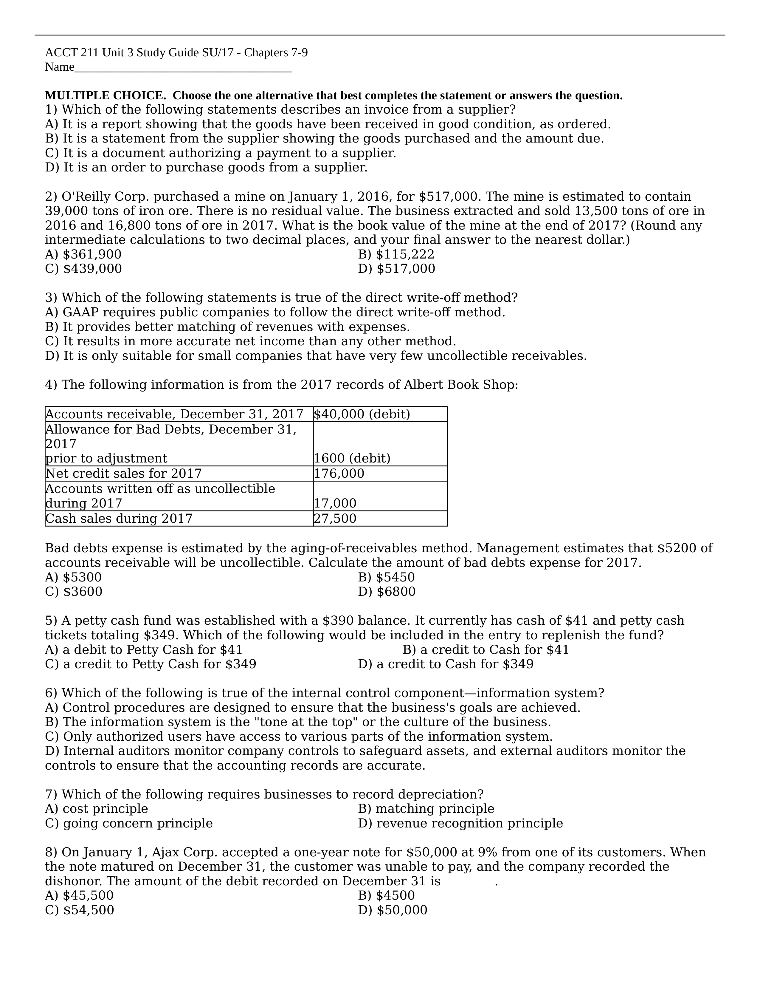 ACCT 211 Unit 3 Study Guide SU17.docx_dzajcj70cq5_page1