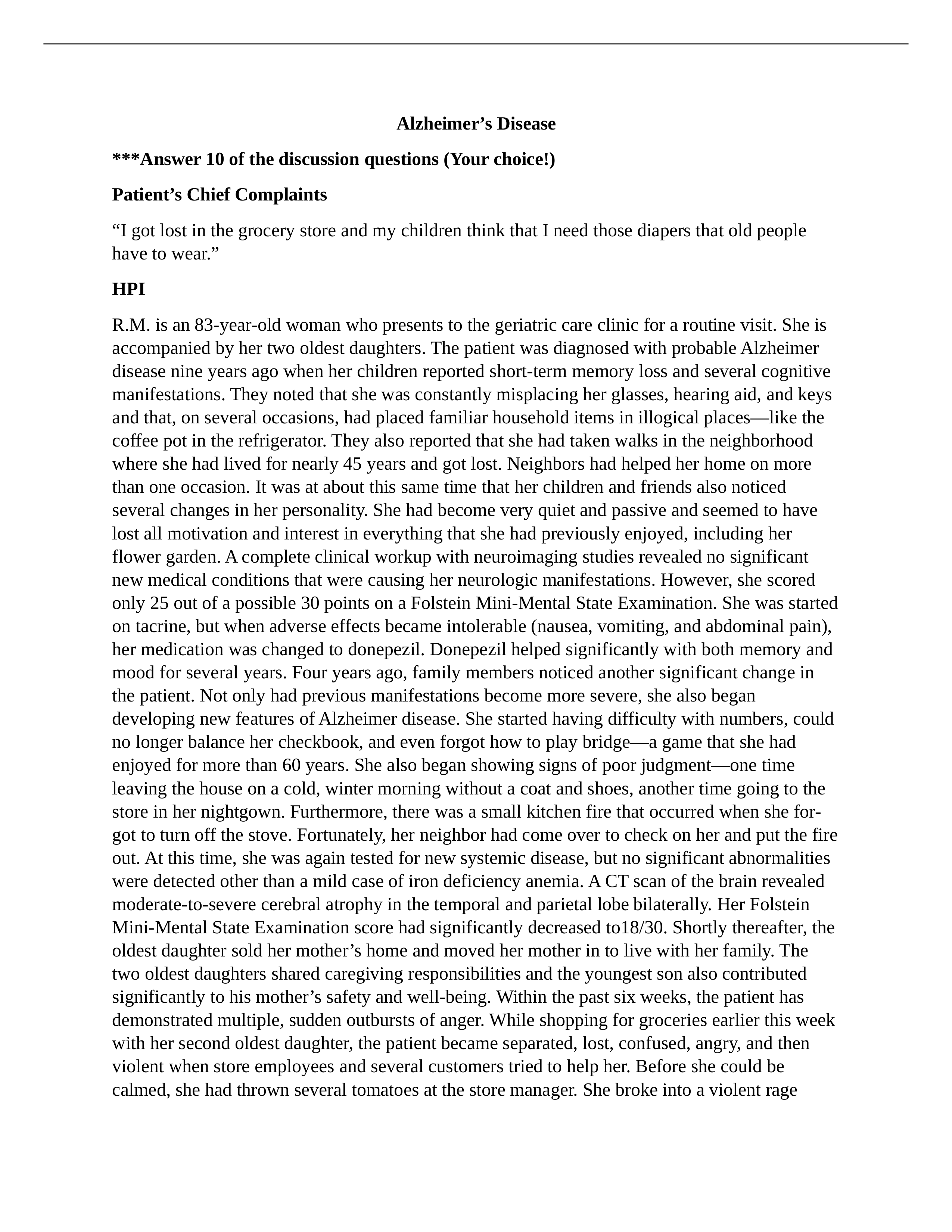 Completed_Alzheimer Disease Case Study.docx_dzhngc4jqd7_page1