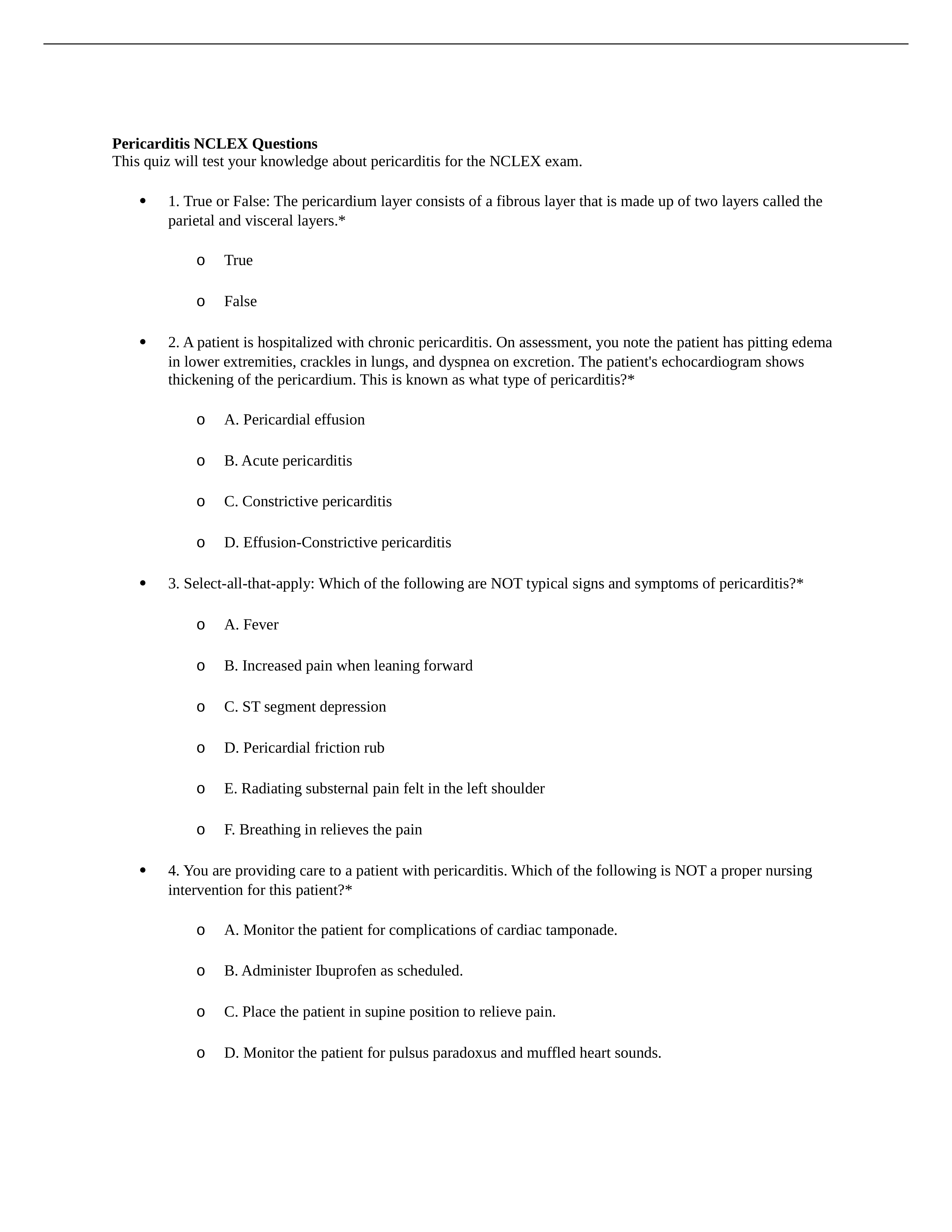 Pericarditis NCLEX Questions.docx_dzmlakhi6kh_page1