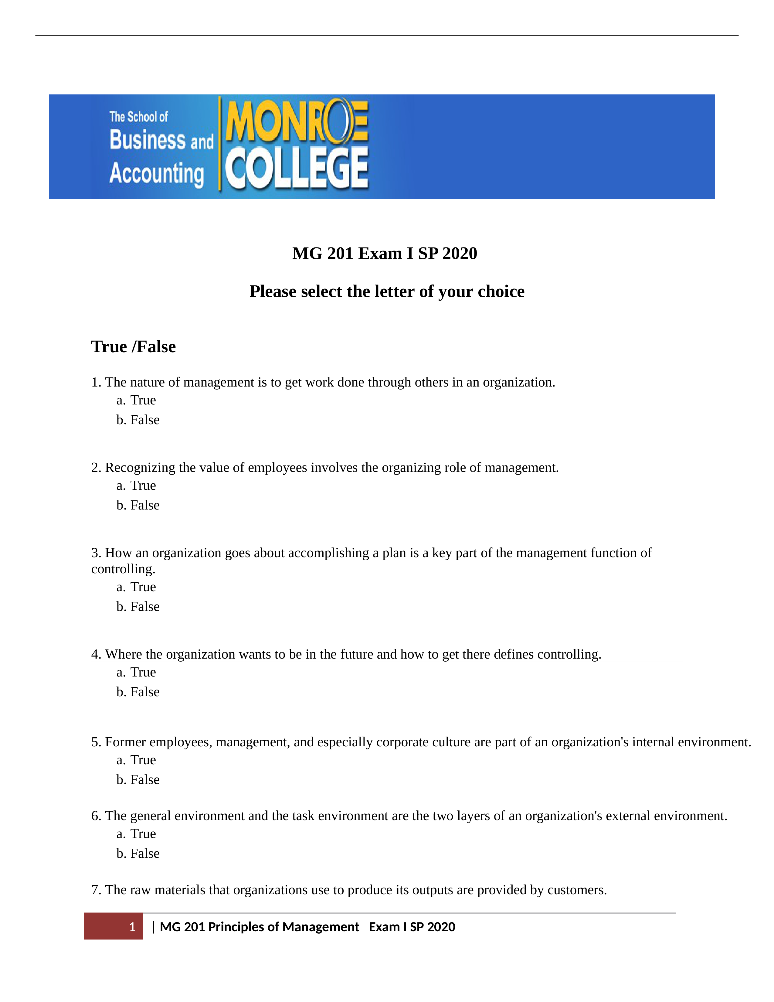 MG 201  Exam I SP 2020 (1).docx_dznw0ot6lwh_page1