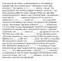 0 Fill each of the (ijifi11 numbered blanks in the following passage with one suitable word. " Twenty-four hours after arriving in : the country, I ( 1 )............. told to ·• leave. The security police, the country's largest employer, came to ;;; my hotel, politely asked me what I thought of the city and then recommended that I leave on the ) morning plane. I asked them why I was (2) .............expelled and they said it was not a question of ·~ (3).............being (4)............. ' . out', they were simply recommending that I leave. I refused and the problems started. My passport and plane ticket (5)............. . stolen from my room after my key 'disappeared'. The police shrugged their shoulders and decided not to interview the leather· , jacketed youth who I (6) .............• been (7) .............up against in the i lift. For three days I was (8) . . . . . . . . . . . . by two not very secret policemen everywhere I went. I visited a fellow-journalist whose address (9).............had (10)............. given. He lived in a beautiful old house which would ( 11)............. J demolished the following year by the Government to make way for a block of 'modern' flats. Everybody would be (12)............. in it as soon as it was ready but where they would live in the meantime had not been ( 13)............. out. Massive taxation ~ was (14)............. imposed on the people to pay for these supposed improvements. I went back to the hotel, still ( 15) .............followed .; by the two policemen, and felt very depressed.