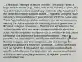 1. The classic example is serum sickness. This occurs when a large dose of serum (e.g., horse, anti-snake venom) is given. It is 'one-shot' serum sickness, and very similar to what happened in the rabbit-BSA model outlined above. 2. Haptenic antigens, such as large or repeated doses of penicillin can act in the same way. These Ags can bind to soluble proteins in the serum, sometimes causing the self-proteins to form a foreign- looking structure. 3. Microbial antigens (common): - Streptococci antigen plus the antibodies they elicit can cause glomerulonephritis when the Strep. Ag-Ab complexes precipitate out in the kidneys and cause damage to the glomerular basement membrane. - Malarial parasites are immunogenic, and if untreated infect for a lifetime. Malarial antigens and their antibodies can also damage the kidney and produce a nephrotic syndrome. - Chronic infections such as Hepatitis B virus which can circulate combined with specific antibodies and the deposition can cause vasculitis and arthritis. In each case, large amounts of Ags are present for considerable time.