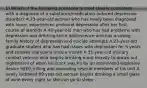 1) Which of the following scenarios is most clearly consistent with a diagnosis of a substance/medication-induced depressive disorder? A 23-year-old woman who has newly been diagnosed with lupus, experiences profound depression after her first course of steroids A 40-year-old man who has had problems with depression and drinking since adolescence and has a strong family history of depression and suicide attempts A 23-year-old graduate student who has had issues with depression for 5 years and smokes marijuana once a month A 35-year-old military combat veteran who begins drinking more heavily to drown out nightmares of when his truck was hit by an improvised explosive device (IED), killing and wounding several members of his unit A newly widowed 89-year-old woman begins drinking a small glass of wine every night so she can go to sleep