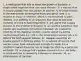 1. a medication that kills or slows the growth of bacteria: a single-celled organism that can cause disease.: 3. a disease that is usually passed from one person to another: 4. an inflammation of the membranes covering the brain and spinal cord: 5. a reaction to injury or infection, which is characterized by pain, redness, and swelling: 6. an organism that absorbs and uses nutrients of living or dead organisms: 7. any agent that causes disease: 8. the smallest pathogens: 9. an injected substance that causes you to become immune to a disease: 10. a bacterial infection of the digestive system, usually spread by eating contaminated food: 11. cells in the blood whose primary job is to defend the body against disease: 12. disease caused by an ameba present in drinking water: 13. a network of vessels that carries a clear fluid called lymph through the body: 14. a condition in which bacteria can no longer be killed by a particular antibiotic: 15. a change that a person notices in his or her body or mind and that is caused by a disease or disorder: 16. an inflammation of the liver: