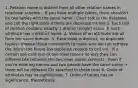 1. Relation name is distinct from all other relation names in relational schema. - If you have multiple tables, there shouldn't be two tables with the same name - Can't talk to the database and call the right table if there are duplicate names 2. Each cell of relation contains exactly 1 atomic (single) value. 3. Each attribute has a distinct name. 4. Values of an attribute are all from the same domain. 5. Each tuple is distinct; no duplicate tuples - Impose these constraints to make sure we can retrieve the info in the future (no duplicate records to call on) - If a certain use calls one of two rows there's no way they can differentiate between the two rows (same content) - Even if you're entering names and two people have the same name → there will be different IDs attached to these rows 6. Order of attributes has no significance. 7. Order of tuples has no significance, theoretically