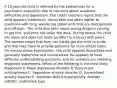 A 10-year-old child is referred by the pediatrician for a psychiatric evaluation due to concerns about academic difficulties and depression. The child's teachers report that the child appears inattentive, distractible and often replies to questions with long, wandering statements that are disorganized and off-topic. The child also talks about seeing dragons coming to get him, and once hid under the desk. During recess the child sits alone and does not make an effort to interact with peers. The parents report that they can hardly get the child to smile, and that they have to provide guidance for once-simple tasks. On mental status examination, the child appears distractible and generally inattentive and uninterested. He appears to have difficulty understanding questions, and his answers are rambling, disjointed statements. Which of the following is the most likely diagnosis? A. Major depressive disorder B. Early-onset schizophrenia C. Separation anxiety disorder D. Generalized anxiety disorder E. Attention-deficit hyperactivity disorder (ADHD), inattentive type