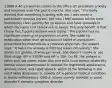 11866 A 40 y.o woman comes to the office d/t persistent anxiety and insomnia over the past 6 months. She says, "I'm really worried that something is wrong with me. I was never a particularly anxious person, but now I feel anxious all the time. Sometimes I feel panicky for no reason and have episodes in which my races and I break out in sweat. The only benefit is that I have lost 5 points without even trying." The patient has no significant medical or psychiatric history. She takes no medication other than an occasional tablet of alprazolam prescribed for insomnia by a previous physician. the patient says, "it helps my anxiety a little but wears off quickly." She drinks 2-3 glasses of wine per week. She doesn't smoke or use illicit drugs. BP is 130/90 and HR is 106. On PE, the patient is relies and has warm, moist skin and mild hand tremor bilaterally. Mental status examination is notable for frightened appearance, anxious mood, and rapid speech. which of the following is the most likely diagnosis? a. anxiety d/t a general medical condition b. bento withdrawal c. GAD d. illness anxiety disorder e. panic disorder f. somatic symptom disorder