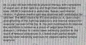 An 11-year old was referred to physical therapy with complaints of vague pain at the right hip and thigh that radiated to the knee. AROM is restricted in abduction, flexion, and internal rotation. A gluteus medius gait was observed with ambulation for 100 feet. The BEST choice for PT intervention is: A. Open-chain strengthening of the right hip abductors and internal rotators for avascular necrosis of the hip. B. Hip joint mobilization to improve the restriction in motion as a result of Legg-Calve-Perthes disease C. Orthoses to control lower extremity position as the result of femoral anteversion D. Closed-chain partial weight-bearing lower extremity exercises for slipped capital femoral epiphysis