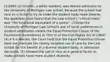 (1)2003 (2) Grutter, a white resident, was denied admission to the University of Michigan Law school, because the school had race as a factor to try to make the student body more diverse, the appellate court found that the Law school's "critical mass" was "the functional equivalent of a quota". (3)Does the University of Michigan Law School's use of racial preferences in student admissions violate the Equal Protection Clause of the Fourteenth Amendment or Title VI of the Civil Rights Act of 1964? (4) A 5-4 deicion, the Court held that the Equal Protection Clause does not preclude the closely targeted use of race by the Law School for the benefit of a diverse student body, in admission decisions. (5) Allowed the use of race as a general factor to make schools have more student diversity.