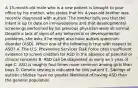 A 15-month-old male who is a new patient is brought to your office by his mother, who states that his 4-year-old brother was recently diagnosed with autism. The mother tells you that the infant is up to date on immunizations and that developmental screenings performed by his previous physician were all normal. Despite a lack of signs of any behavioral or developmental problems, she asks if he might also have autism spectrum disorder (ASD). Which one of the following is true with respect to ASD? A. The U.S. Preventive Services Task Force cites insufficient evidence to screen children for ASD in the absence of parental or clinical concerns B. ASD can be diagnosed as early as 1 year of age C. ASD is roughly four times more common among girls than boys D. Genetic testing is indicated for this patient E. Siblings of autistic children have no greater likelihood of having ASD than the general population