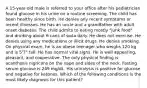 A 15-year-old male is referred to your office after his pediatrician found glucose in his urine on a routine screening. The child has been healthy since birth. He denies any recent symptoms or recent illnesses. He has an uncle and a grandfather with adult onset diabetes. The child admits to eating mostly "junk food" and drinking about 6 cans of soda daily. He does not exercise. He denies using any medications or illicit drugs. He denies smoking. On physical exam, he is an obese teenager who weighs 120 kg and is 5'7" tall. He has normal vital signs. He is well appearing, pleasant, and cooperative. The only physical finding is acanthosis nigricans on the nape and sides of the neck. Fasting serum glucose is 249 mg/dL. His urinalysis is positive for glucose and negative for ketones. Which of the following conditions is the most likely diagnosis for this patient?