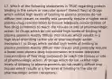 17. Which of the following statements is TRUE regarding protein binding in the serum or vascular space? (Select Two) a) Drugs which exhibit high levels of binding to plasma proteins do not diffuse into tissues as readily and generally require a higher total plasma drug concentration to ensure adequate concentration of free drug (unbound) to reach the tissues or site of pharmacologic action. b) Drugs which do not exhibit high levels of binding to plasma proteins readily diffuse into tissues which results in a high level of binding to the site of pharmacologic action (receptors). c) Drugs which exhibit high levels of binding to plasma proteins readily diffuse into tissues and generally require a lower total plasma drug concentration to ensure adequate concentration of free drug (unbound) to reach the tissues or site of pharmacologic action. d) Drugs which do not exhibit high levels of binding to plasma proteins do not readily diffuse into tissues which results in a low level of binding to the site of pharmacologic action (receptors).