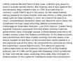 (1816) Judicial Review Facts of the Case: a British guy gave his land to a dude named Martin. But Virginia said it was against the law because they created a law in 1781 that said that no "enemy" could inherit land in the state. So the state started selling property to David Hunter who was merely a body that the state used to have standing in court and reason to take it to court. Constitutional Question: Does the Supreme Court have the jurisdiction to hear cases involving federal constitutional challenges to state law? Decision: yes (6-0) Opinion: Justice Story rejected Virginia's argument that the states and the national government were sovereign equals. Judicial power extends to all matter arising under the federal constitution. If the federal courts were prohibited from hear matter coming from the states, that would impede on the facet of the Constitution which states it is the supreme law of the land. He reinforced this principle by citing the Supremacy clause Significance; This decision gave the judicial definition to the provision (Section 25) of the Federal Judiciary Act of 1789, which gave the Supreme Court jurisdiction to hear and decide cases involving state laws that infringed on federal power or the rights of individuals under the constitution