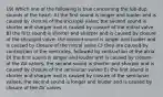 19) Which one of the following is true concerning the lub-dup sounds of the heart: A) the first sound is longer and louder and is caused by closure of the tricuspid valve; the second sound is shorter and sharper and is caused by closure of the mitral valve B) the first sound is shorter and sharper and is caused by closure of the tricuspid valve; the second sound is longer and louder and is caused by closure of the mitral valve C) they are caused by contraction of the ventricles, followed by contraction of the atria D) the first sound is longer and louder and is caused by closure of the AV valves; the second sound is shorter and sharper and is caused by closure of the semilunar valves E) the first sound is shorter and sharper and is caused by closure of the semilunar valves; the second sound is longer and louder and is caused by closure of the AV valves