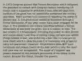 In 1973 Congress passed War Powers Resolution which obligates the president to consult with Congress before introducing US troops and is supposed to withdraw troops after 60 days from conflicts if Congress has not specifically authorized the military operation. There are two main questions regarding the power to declare war: 1. Congress must authorize hostilities through a formal declaration of war after troops have been engaged for 60 days. 2. The president can initiate hostilities without a formal declaration of war from Congress, but it is subject to veto. The war powers is a broad power, including the power to raise armies and navies doesn't just stop at raising troops but also can control things related to war, also enforcing a ban (like no new cars to save steel) which is okay because it is 'necessary and proper to carry out war power.' However, the president does NOT have necessary and proper clause on his side (which is why the steel mill case was not acceptable). The scope of Congress' war powers depend on the people's perception of the threat to the nation. Broader the threat, broader the powers.