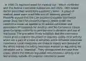 · In 1996 CA legalized weed for medical use · Which conflicted with the federal Controlled Substances Act (CSA) · DEA seized doctor prescribed weed from a patient's home · A group of medical weed users sued DEA and US attorney general · Plaintiffs argued that the CSA exceeds Congress' commerce power Does the CSA exceed Congress' power under the commerce clause as applied to intrastate cultivation and possession of marijuana for medical use? No Commerce clause gives Congress authority to prohibit local cultivation and use of marijuana. The precedent firmly establish that the commerce clause gives Congress the power to regulate purely local activity which are a part of a class of activities which influence interstate commerce. Local marijuana use impacts supply and demand of the whole market (including interstate market) so regulating the intrastate use is "essential". They distinguished the case from Lopez, where the statues regulated non-economic activity and feel entirely outside of Congress' commerce power.