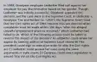 In 1998, Goodyear employee Ledbetter filed suit against her employer for pay discrimination based on her gender. Though Ledbetter was initially successful, Goodyear appealed the decision and the case went to the Supreme Court. In Ledbetter v. Goodyear Tire and Rubber Co. (2007), the Supreme Court ruled that the Civil rights act of 1964 requires that sex discrimination complaints must be made within 180 days "after the alleged unlawful employment practice occurred," which Ledbetter had failed to do. Which of the following actions could be taken to reverse the impact of the decision? A) Ledbetter could renew her appeal by seeking additional Supreme Court review B) The president could sign an executive order to alter the Civil rights act C) Ledbetter could pursue her case using the same arguments in state courts D) Congress could enact legislation to amend Title VVI on the Civil Rights Act