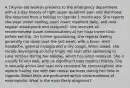 A 19-year-old woman presents to the emergency department with a 2-day history of right upper quadrant pain and diarrhoea. She returned from a holiday to Uganda 1 month ago. She reports she slept under netting, used insect repellent daily, and took regular atovaquone and proguanil. She received all recommended travel immunisations at her local travel clinic before her trip. On further questioning, she reports feeling generally run down over the last week, with a fever, mild headache, general myalgia and a dry cough. When asked, she recalls developing an itchy tingly red rash after swimming in Lake Victoria during her holiday, which has since resolved. She is usually fit and well, with no significant past medical history. She is sexually active and uses only condoms for contraception; she reports having sex with two casual partners during her time in Uganda. Blood tests are performed which show evidence of eosinophilia. What is the most likely diagnosis?