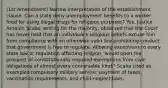 (1st Amendment) Narrow interpretation of the establishment clause. Can a state deny unemployment benefits to a worker fired for using illegal drugs for religious purposes? Yes. Justice Antonin Scalia, writing for the majority, observed that the Court has never held that an individual's religious beliefs excuse him from compliance with an otherwise valid law prohibiting conduct that government is free to regulate. Allowing exceptions to every state law or regulation affecting religion "would open the prospect of constitutionally required exemptions from civic obligations of almost every conceivable kind." Scalia cited as examples compulsory military service, payment of taxes, vaccination requirements, and child-neglect laws.