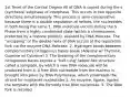 1st Tenet of the Central Dogma All of DNA is copied during the s (synthesis) subphase of interphase. This occurs in two opposite directions simultaneously. This process is semi-conservative because there is a double separation of helices, the nucleotides in both being the same 1. DNA molecule uncoils during the S Phase from a highly condensed state (within a chromosome, protected by a histone protein), assisted by DNA Helicase. The "unzipping" of the double helix of DNA occurs at the replication fork via the enzyme DNA Helicase. 2. Hydrogen bonds between complementary nitrogenous bases break (Adenine w/ Thymine, Guanine w/ Cytosine) 3. The breaking of the complementary nitrogenous bases expose a "half-rung" ladder-like structure called a template, by which a new DNA molecule will be produced from 4. A free DNA nucleotide from the nucleus is brought into place by DNA Polymerase, which proofreads the strand for misplaced nucleotides 5. An enzyme, ligase, ligates the template with the formerly free DNA nucleotide. 5. The DNA fork is recoiled