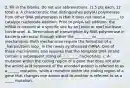 2. Fill in the blanks. Do not use abbreviations. (1.5 pts each; 12 total) a. A characteristic that distinguishes poly(A) polymerase from other DNA polymerases is that it does not need a _______ to catalyze nucleotide addition. Prior to polyA-tail addition, the mRNA is cleaved at a specific site by an [endo or exo] nuclease (circle one). b. Termination of transcription by RNA polymerase in bacteria can occur through either the _________ or _________ mechanisms. Both mechanisms require the formation of a _hairpin/stem loop_ in the newly synthesized mRNA. One of these mechanisms also requires that the template DNA strand contain a subsequent string of _________ nucleotides. c. A mutation within the coding region of a gene that does not alter the amino acid sequence of the encoded protein is referred to as a ______ mutation, while a mutation within the coding region of a gene that changes one amino acid to another is referred to as a _____ mutation.