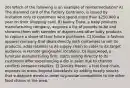 20) Which of the following is an example of reintermediation? A) The diamond card of the Futilery Centriono, is issued by invitation only to customers who spend more than 250,000 a year on their shopping card. B) Nanny Duke, a baby products manufacturing company, acquires a list of parents-to-be and showers them with samples of diapers and other baby products to capture a share of their future purchases. C) Kambo, a fashion apparel company that deals directly with customers to sell its products, adds retailers to its supply chain to cater to its target audience in remote geographic locations. D) Rusicwood, a furniture manufacturing firm, starts selling directly to its customers after experiencing a dip in sales due to channel conflicts between retailers. E) Donuts Haven, a fast food chain, expands its menu beyond breakfasts by adding hearty snacks that substitute meals in order to provide competition to the other food chains in the area.