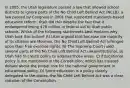 In 2005, the Utah legislature passed a law that allowed school districts to ignore parts of the No Child Left Behind Act (NCLB), a law passed by Congress in 2001 that supported standards-based education reform. Utah did this despite the fact that it endangered losing 76 million in federal aid to Utah public schools. Which of the following statements best explains why Utah took this action? A) Utah argued that because the majority of its citizens are Mormon, the No Child Left Behind Act infringed upon their free exercise rights. B) The Supreme Court ruled several parts of the No Child Left Behind Act unconstitutional, so Utah had to create policy to address those areas. C) Educational policy is not mentioned in the Constitution, which has created debate about the proper role for the national government in educational policy. D) Since education is a policy clearly delegated to the states, the No Child Left Behind Act was a clear violation of the Constitution.