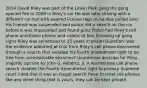 2014 David Riley was part of the Linkin Park gang His gang opened fire in 2009 in Riley's car He was later driving with a different car but with expired license tags so he was pulled over His license was suspended and police did a search on the car before it was impounded and found guns Police had Riley's cell phone and found photos and videos of him throwing up gang signs Riley was sentenced to 15 years in prison Question: was the evidence admitted at trial from Riley's cell phone discovered through a search that violated his fourth amendment right to be free from unreasonable searches? Unanimous decision for Riley, majority opinion by John G. Roberts, Jr. A warrantless cell phone search violates the Fourth Amendment right to privacy Supreme court ruled that it was an illegal search Have to treat cell phones like any other thing that is yours, they can be kept private