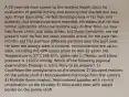 A 20-year-old man comes to the student health clinic for evaluation of genital itching and burning that started one day ago. Three days prior, he felt shooting pains in his hips and buttocks, but those have since resolved. He states that he had similar symptoms about six months ago. At that time, he also had fever, chills, and body aches, but those symptoms are not present now. He has not been sexually active for the past two months but has had four different partners over the past year. He does not always wear a condom. Immunizations are up-to-date, including the HPV series when he was 12 years old. Temperature is 37°C (98.6°F), pulse rate is 75/min, and blood pressure is 110/72 mmHg. Which of the following physical examination findings is most likely to be present? 1) Cauliflowerlike condylomata on the testicles 2) Grouped vesicles on the penile shaft 3) Mucopurulent discharge from the urethra 4) Multiple dome-shaped, flesh-colored papules with central umbilication on the foreskin 5) Ulcerated crater with raised border on the penile shaft