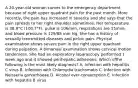 A 20-year-old woman comes to the emergency department because of right upper quadrant pain for the past month. More recently, the pain has increased in severity and she says that the pain spreads to her right shoulder sometimes. Her temperature is 38.9°C (100.7°F), pulse is 106/min, respirations are 15/min, and blood pressure is 129/88 mm Hg. She has a history of sexually transmitted diseases and pelvic pain. Physical examination shows severe pain in the right upper quadrant during palpation. A bimanual examination shows cervical motion tenderness. She had an exploratory laparoscopy performed 1 week ago and it showed perihepatic adhesions. Which ofthe following is the most likely diagnosis? A. Infection with hepatitis C virus B. Infection with Chlamydia trachomatis C. Infection with Neisseria gonorrhoeae D. Alcohol over-consumption E. Infection with hepatitis B virus