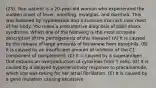 (23). Your patient is a 20-year-old woman who experienced the sudden onset of fever, vomiting, myalgias, and diarrhea. This was followed by hypotension and a sunburn-like rash over most of her body. You make a presumptive diagnosis of toxic shock syndrome. Which one of the following is the most accurate description of the pathogenesis of this disease? (A) It is caused by the release of large amounts of histamine from basophils. (B) It is caused by an insufficient amount of inhibitor of the C1 component of complement. (C) It is caused by a superantigen that induces an overproduction of cytokines from T cells. (D) It is caused by a delayed hypersensitivity response to procainamide, which she was taking for her atrial fibrillation. (E) It is caused by a gene mutation causing excessive