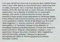 A 23-year-old African-American man passes dark reddish brown urine 3 days after taking an anti-inflammatory medication that includes phenacetin. He is surprised, because he has been healthy all his life and has had no major illnesses. On physical examination, he is afebrile, and there are no remarkable findings. CBC shows a mild normocytic anemia, but the peripheral blood smear shows precipitates of denatured globin (Heinz bodies) with supravital staining and scattered "bite cells" in the population of RBCs. Which of the following is the most likely diagnosis? A. Aplastic Anemia B. G6PD Deficiency C. Hemoglobin C D. Hemolytic Disease of the Newborn E. Hereditary Spherocytosis/Elliptocytosis F. Sickle Cell Anemia G. Sickle Cell Trait H. Malaria I. Myelophthisic Anemia J. Cold Agglutinins Immune hemolytic anemia K. Warm Agglutinins Immune hemolytic anemia L. Paroxysmal Nocturnal Hemoglobinuria (PNH) M. Microangiopathic/Thrombotic Hemolytic Anemia