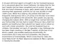 A 23-year-old ticket agent is brought in by her husband because he is concerned about her recent behavior. He states that for the last 2 weeks she has been completely out of control. He says that she hasn't showered in days, stays awake most of the night cleaning their apartment, and has run up over 1,000 on their credit cards. While he is talking, the patient interrupts him frequently and declares this is all untrue and she has never been so happy and fulfilled in her whole life. She speaks very quickly, changing the subject often. After a longer than normal interview you find out that she has had no recent illness or injury. Both her parents are healthy but the husband has heard rumors about an aunt with similar symptoms. She and her husband have no children. She smokes one pack of cigarettes a day (although she has been chain-smoking in the last 2 weeks), drinks four to six drinks a week, and smokes marijuana occasionally. On examination she is very loud and outspoken. Her physical examination is unremarkable. Which mood disorder does she most likely have? A) Major depressive episode B) Manic episode C) Dysthymic disorder